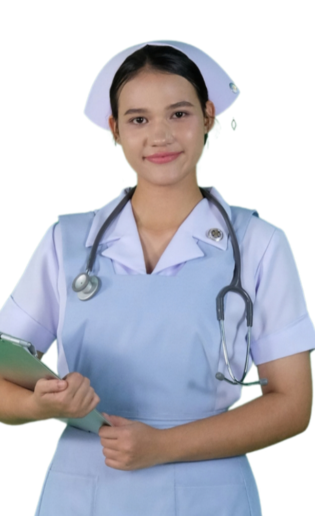 A photo of the representative of the Faculty of Nursing Science